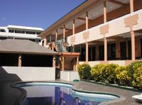 The pool of the Hotel GARANT INTERNATIONAL - Boca Chica - Dominican Republic